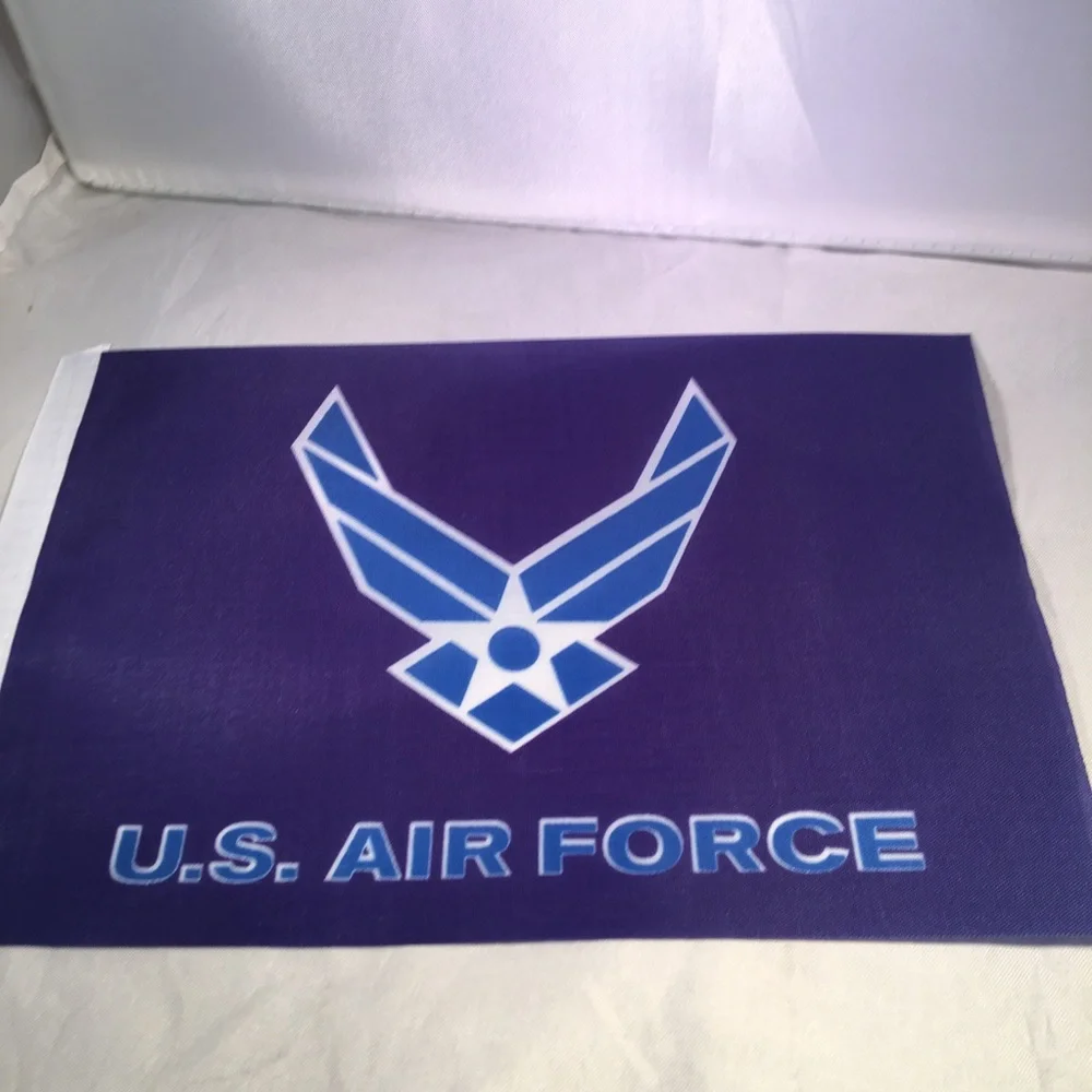 Patriotic flags for‎ all service branches —Set of 27 (3of each style)